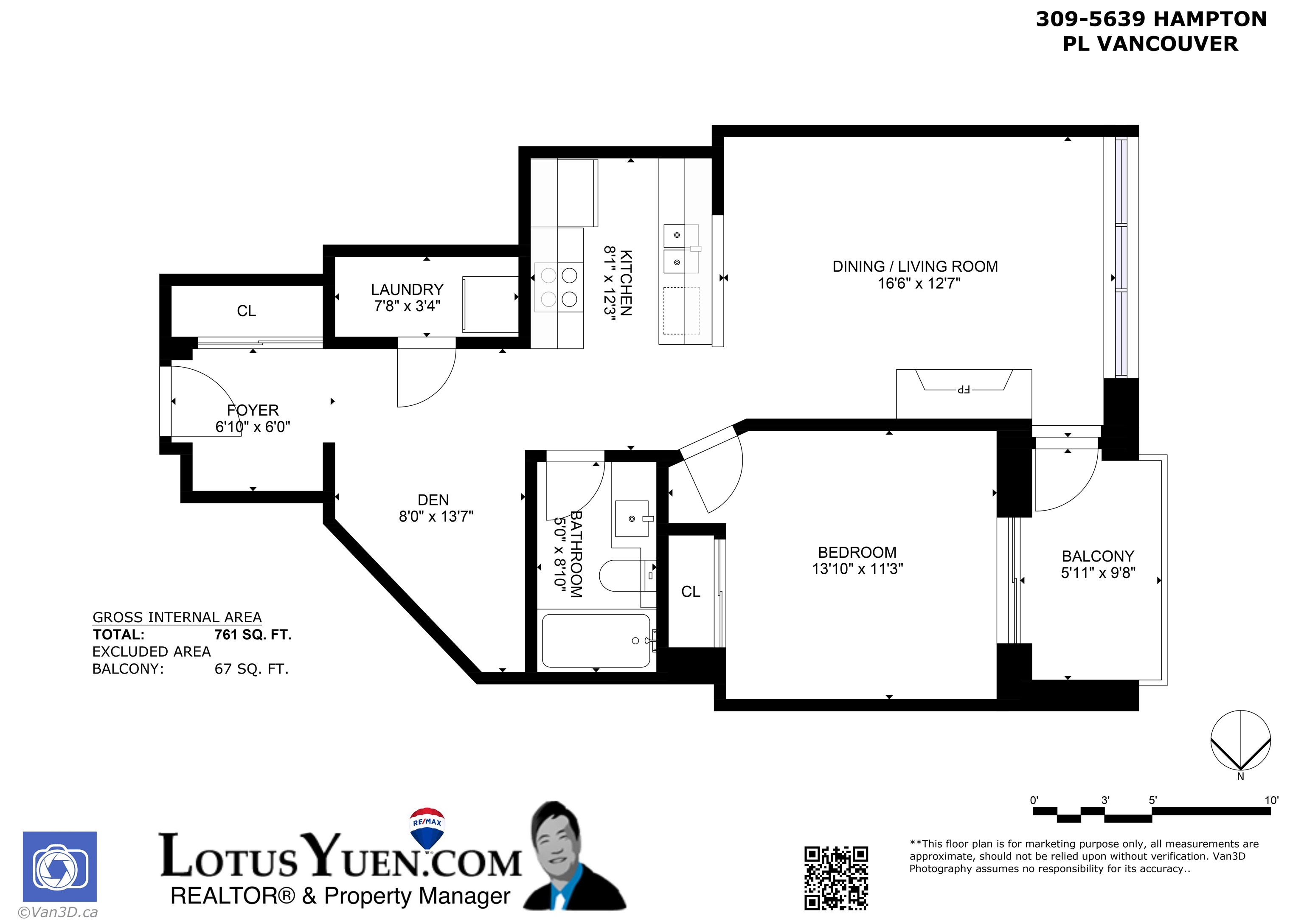 309 5639 Hampton Place - MLS&reg; # R3080916