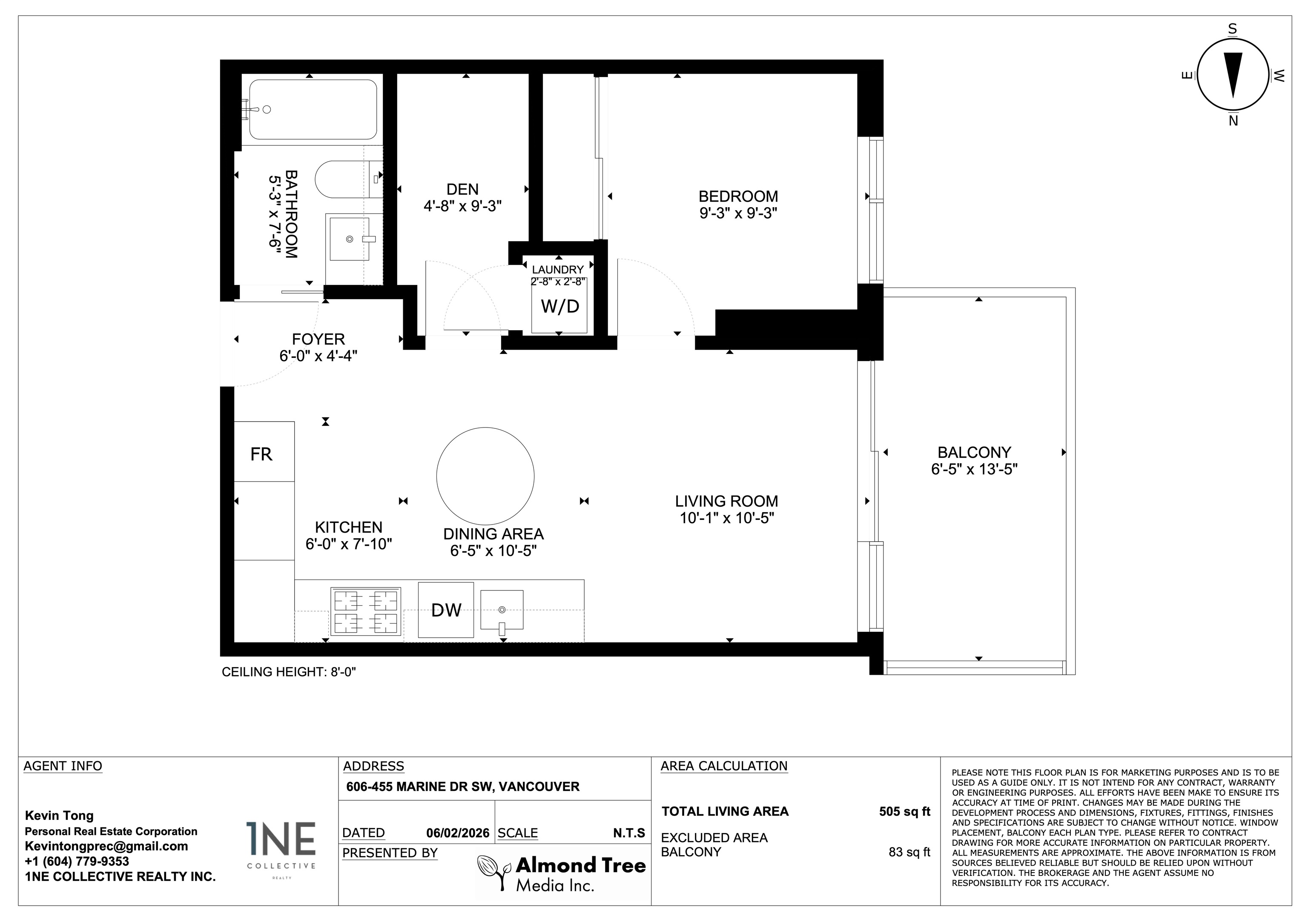 606 455 Marine Drive - MLS&reg; # R3088019