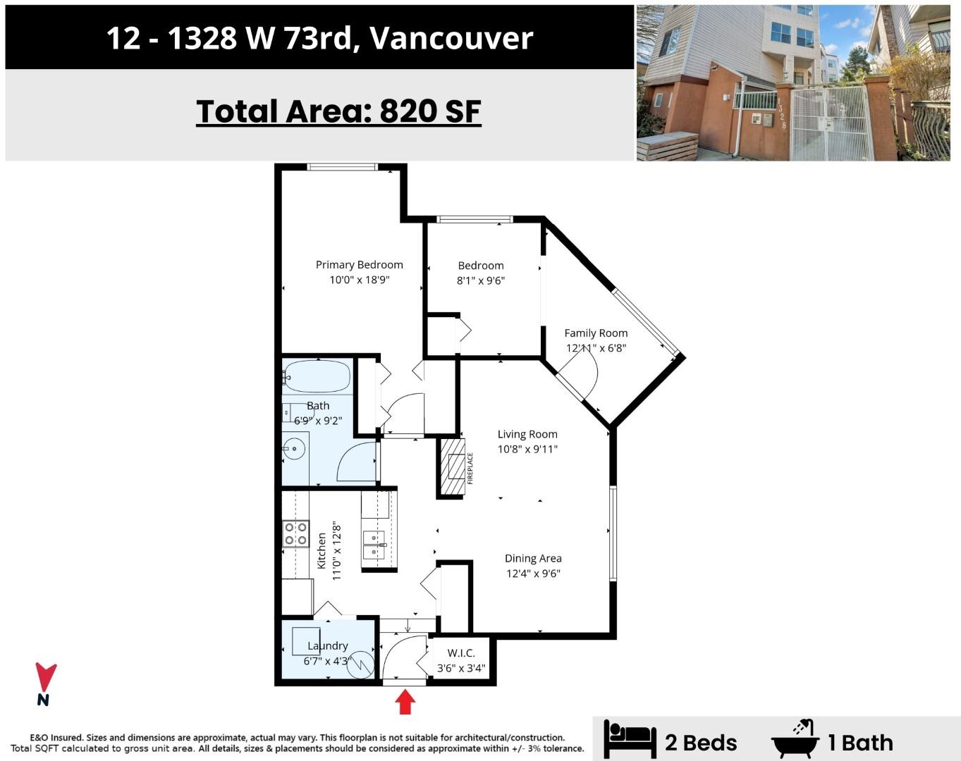12 1328 73rd Avenue - MLS&reg; # R3095408