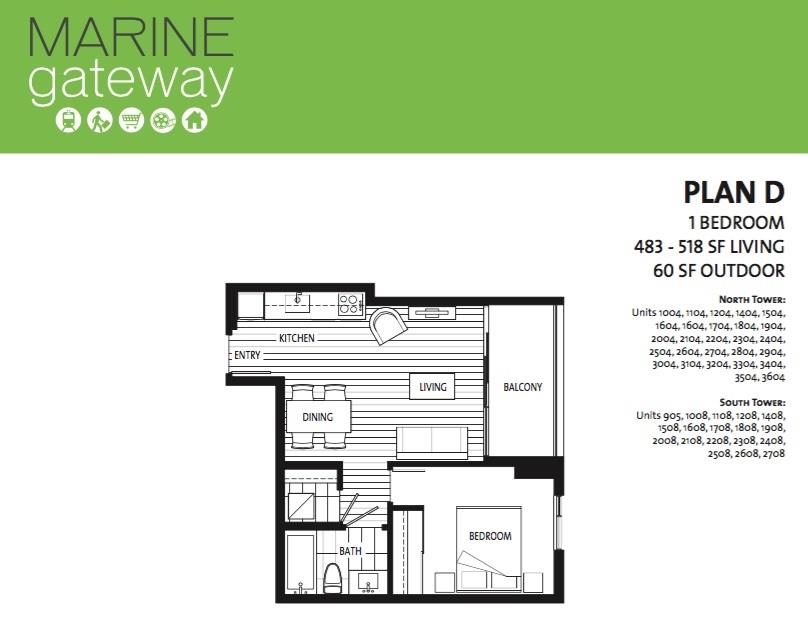 3004 488 Marine Drive - MLS&reg; # R3106049