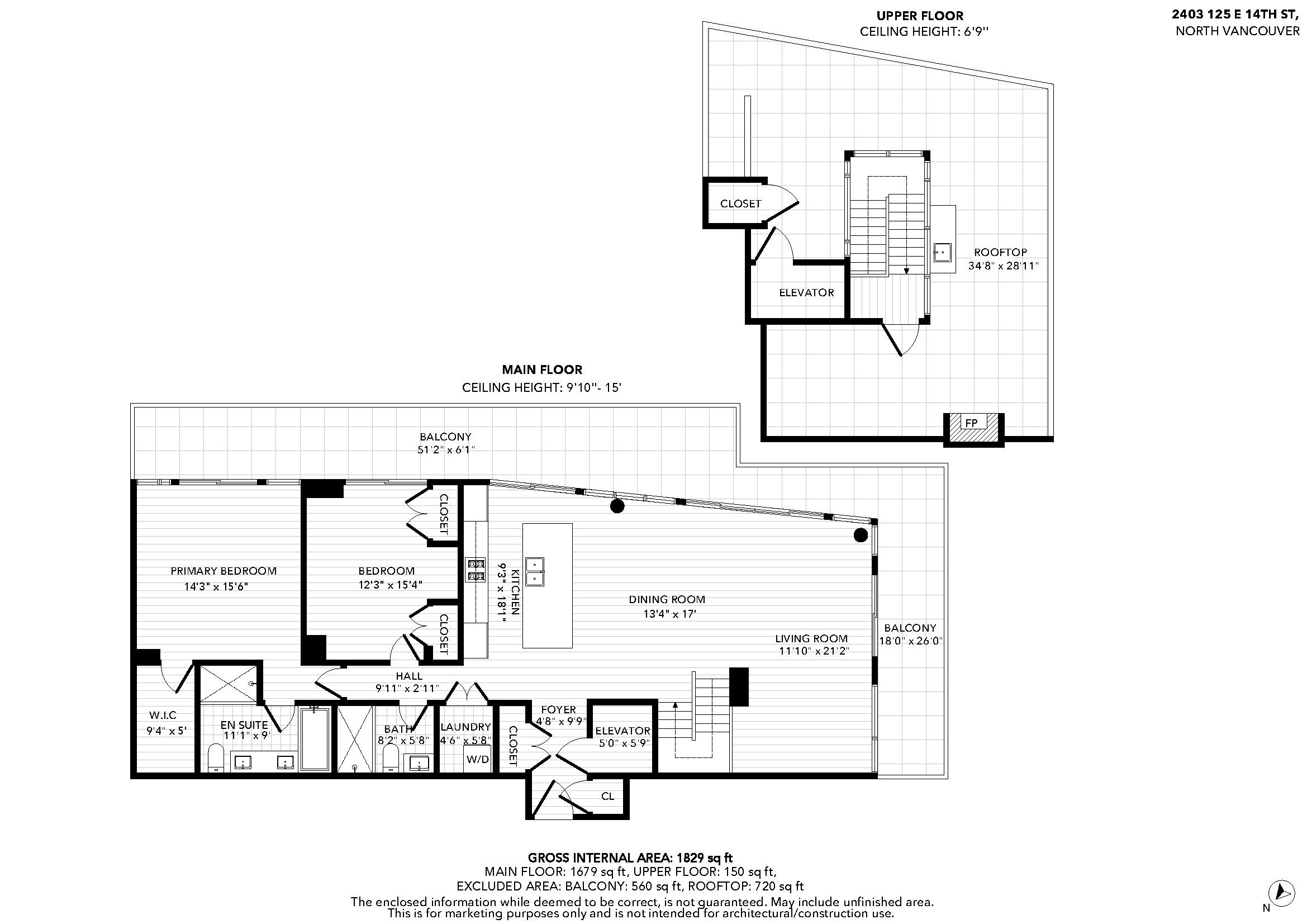 2403 125 14th Street - MLS&reg; # R3116503