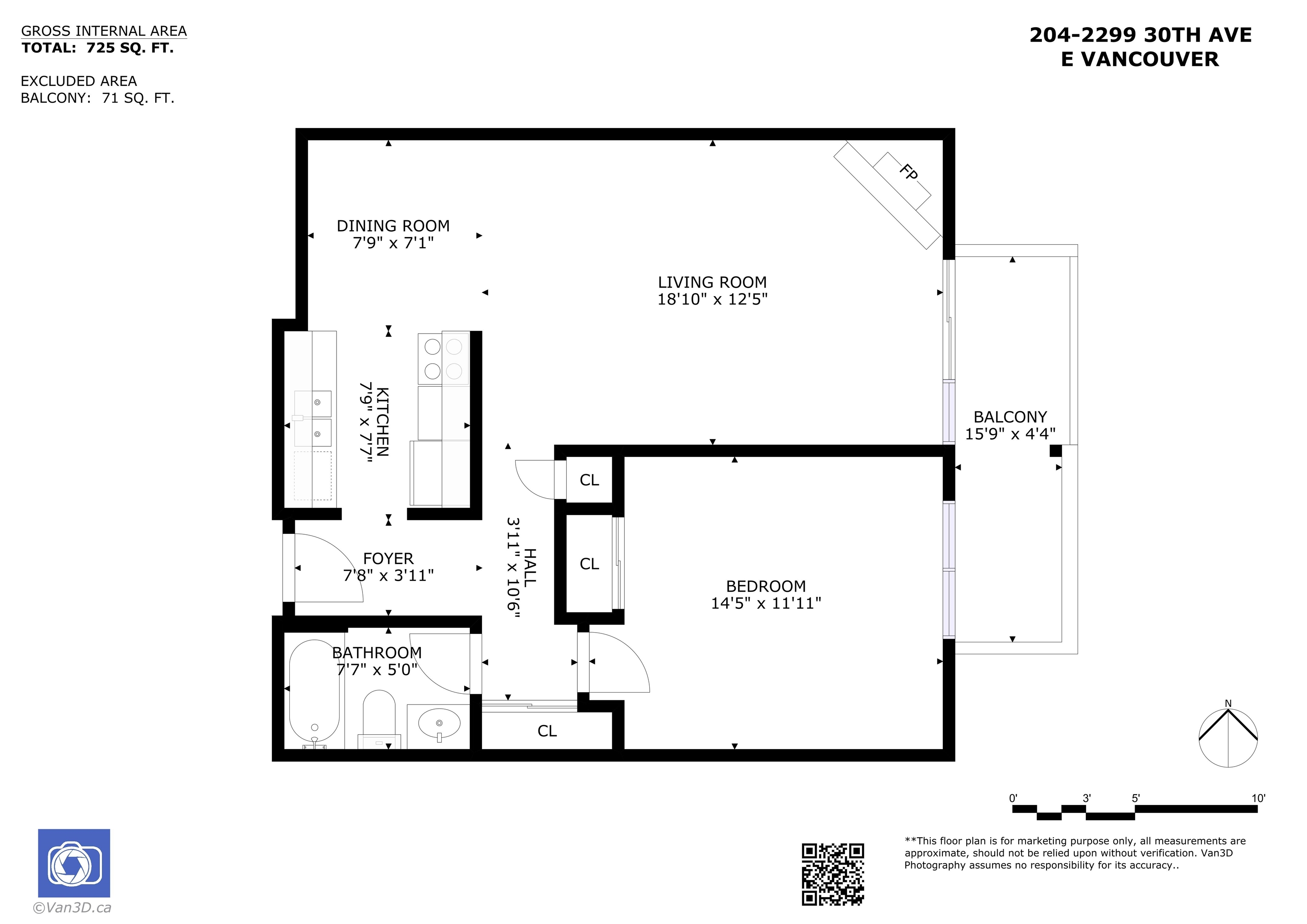 204 2299 30th Avenue - MLS&reg; # R3116671