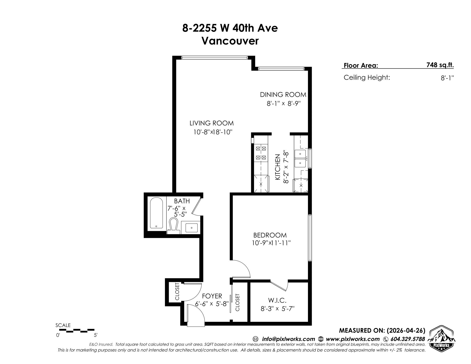 8 2255 40th Avenue - MLS&reg; # R3116928