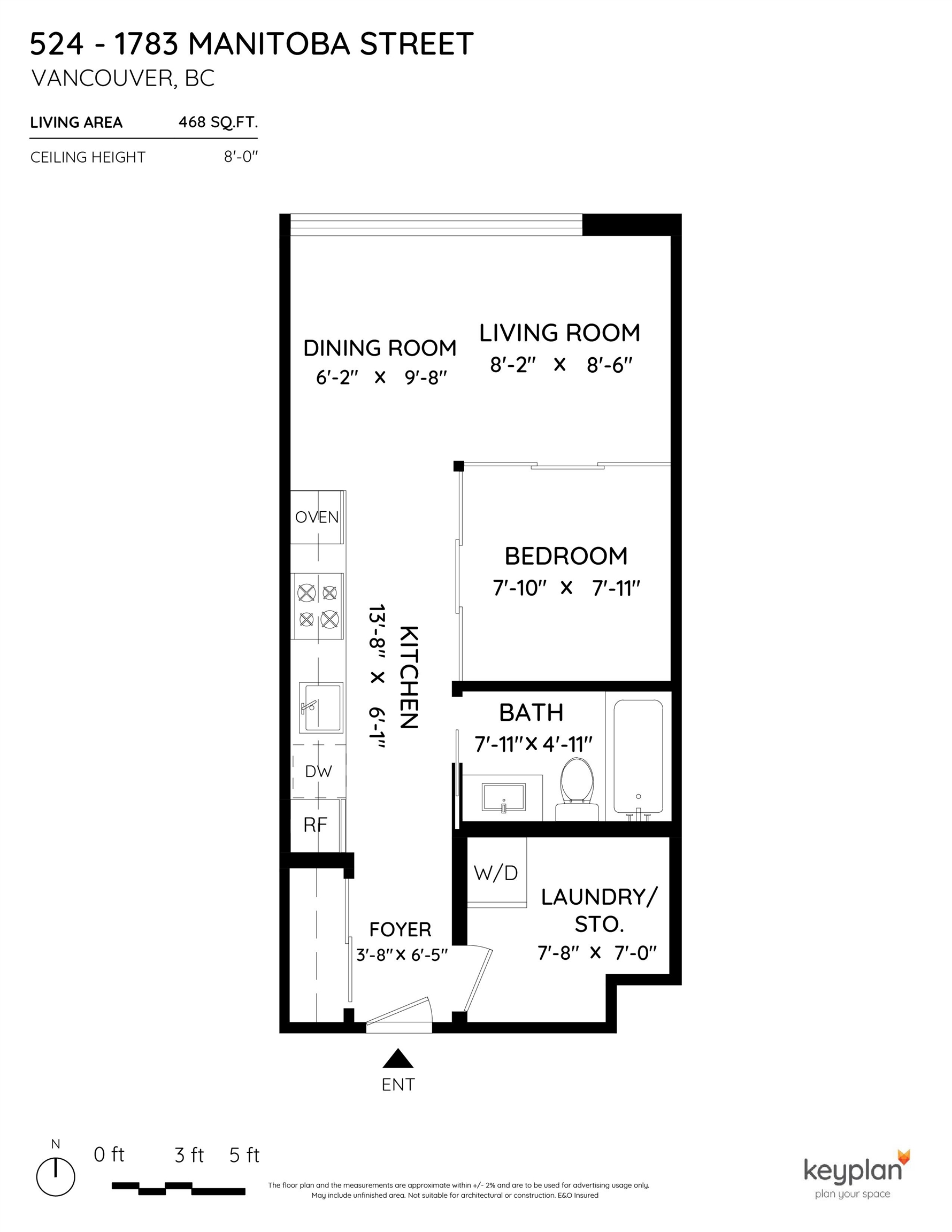 524 1783 Manitoba Street - MLS&reg; # R3117253