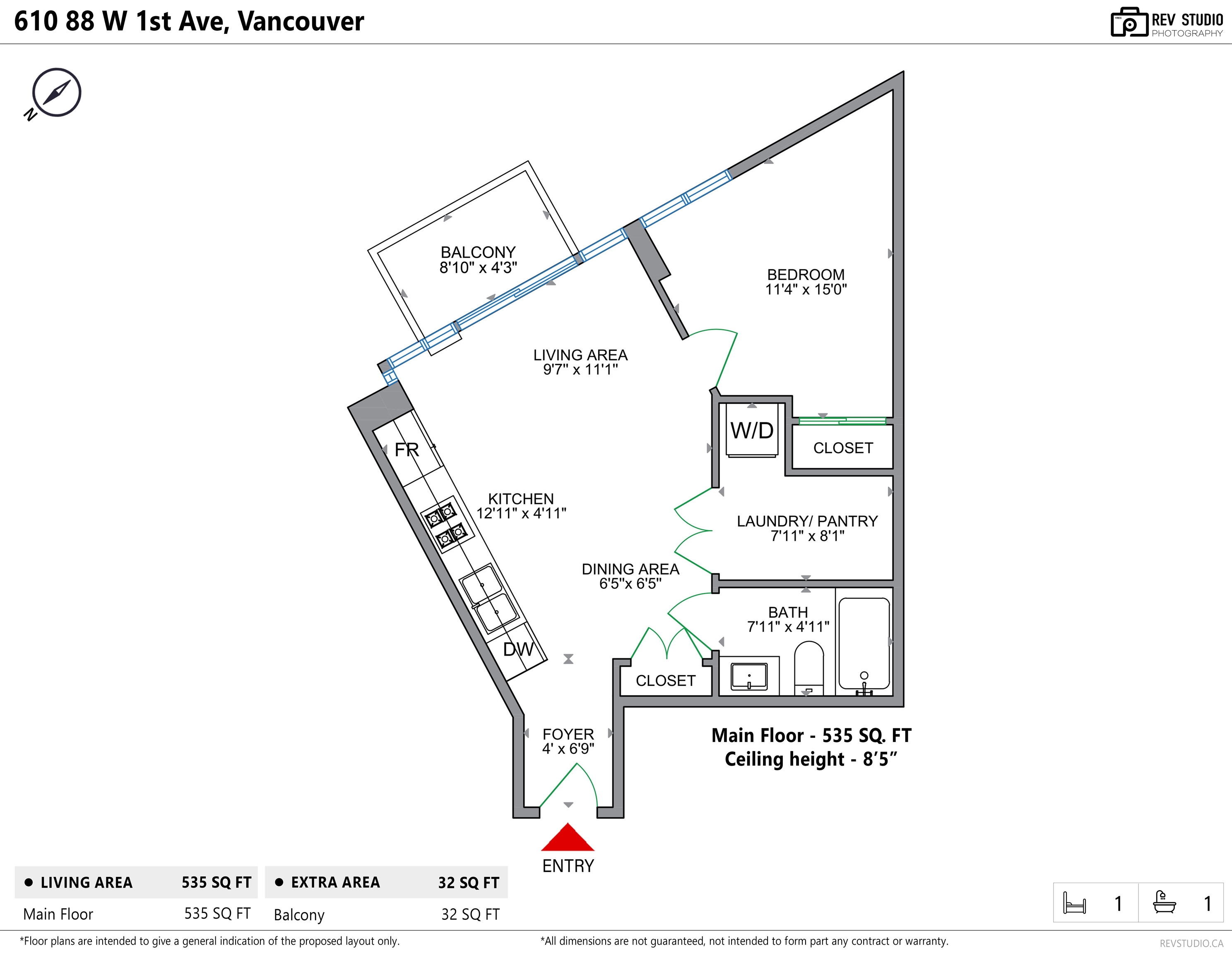 610 88 1st Avenue - MLS&reg; # R3124615