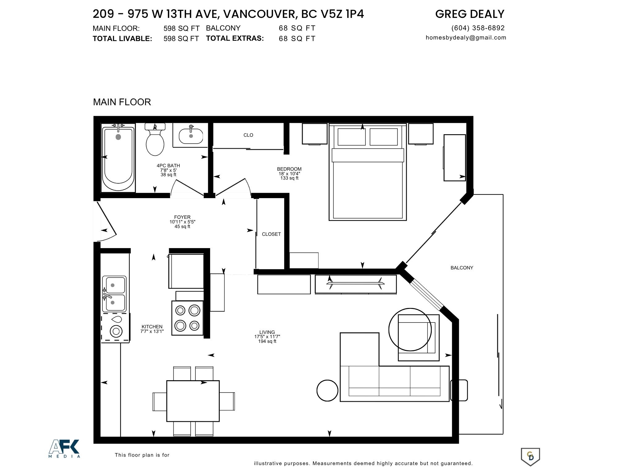 209 975 13th Avenue - MLS&reg; # R3124828