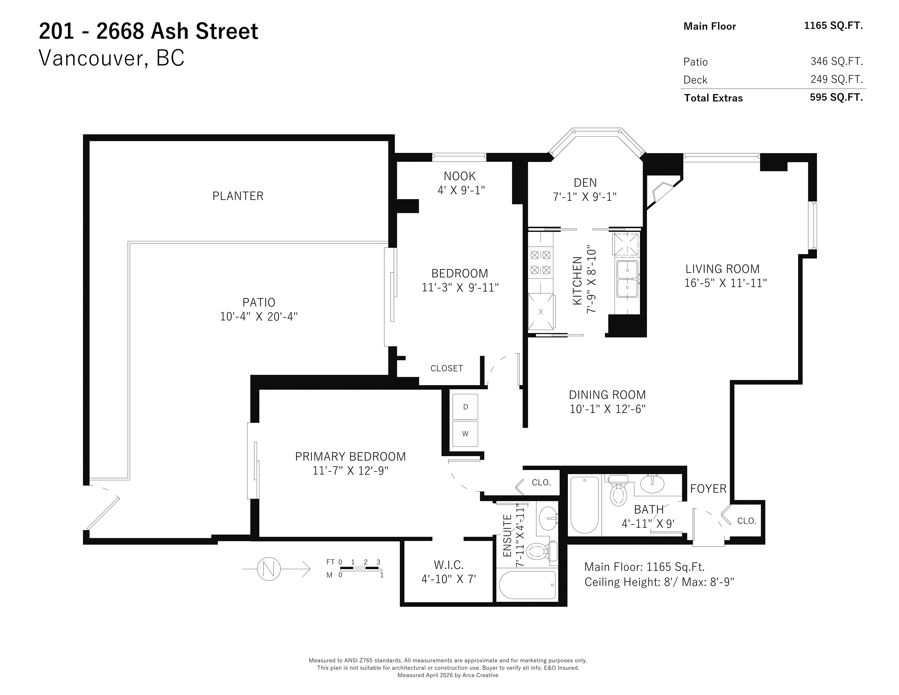 201 2668 Ash Street - MLS&reg; # R3125189
