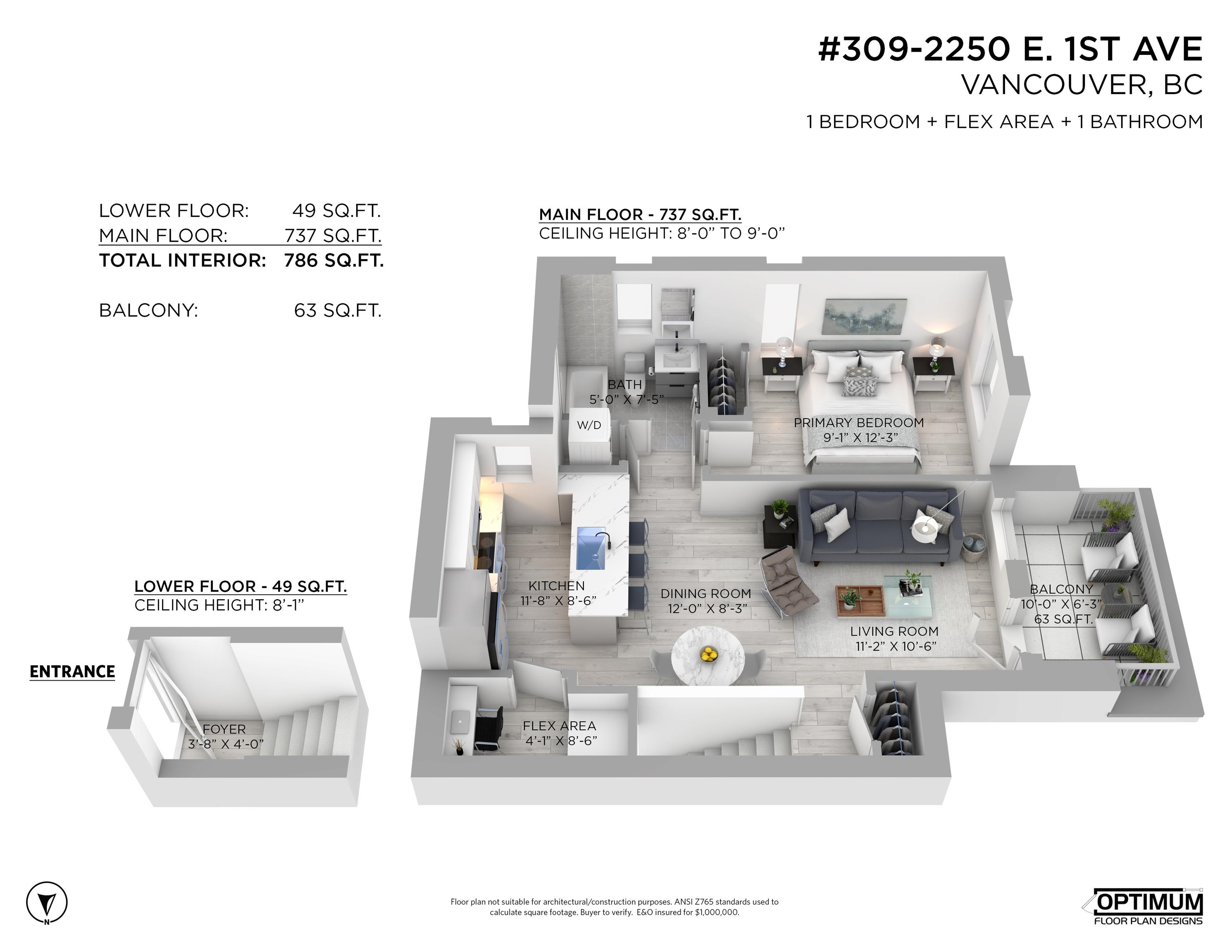 309 2250 1st Avenue - MLS&reg; # R3126269