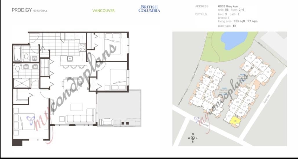 506 6033 Gray Avenue - MLS&reg; # R3131194