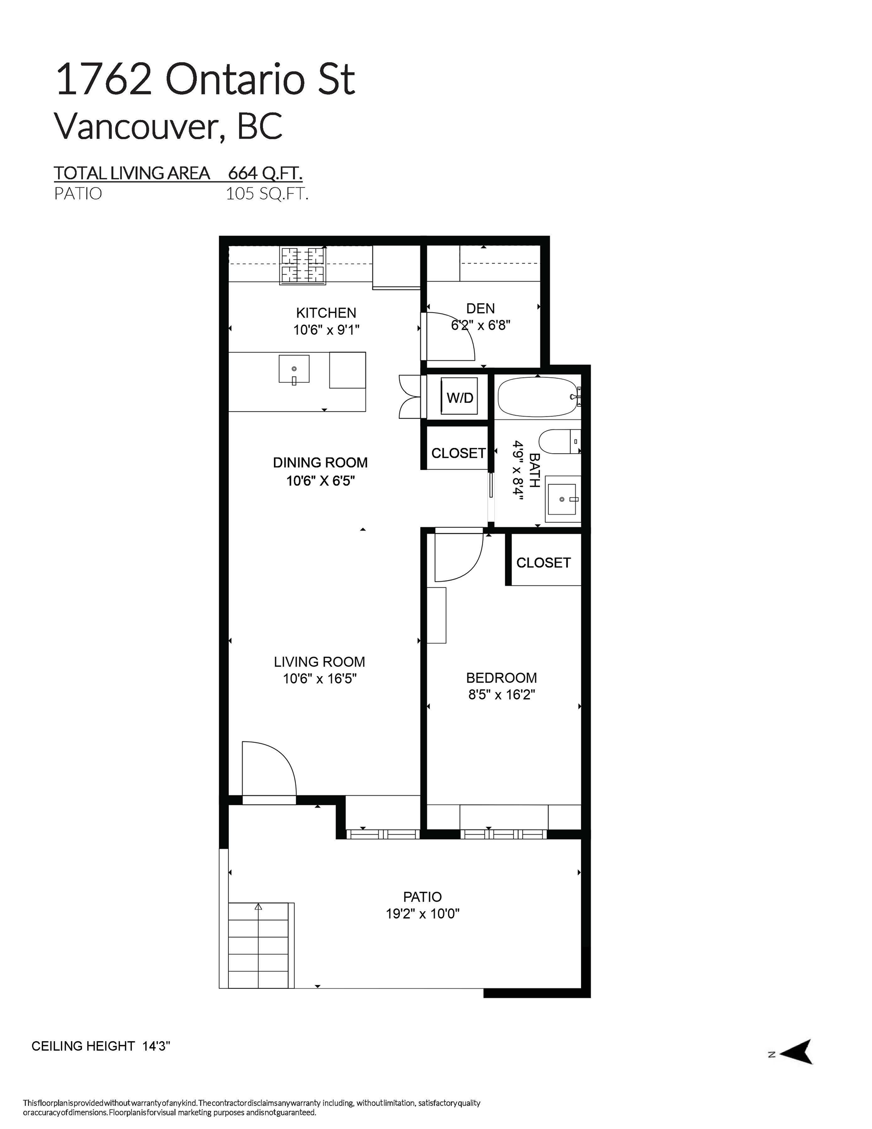  1762 Ontario Street - MLS&reg; # R3143875