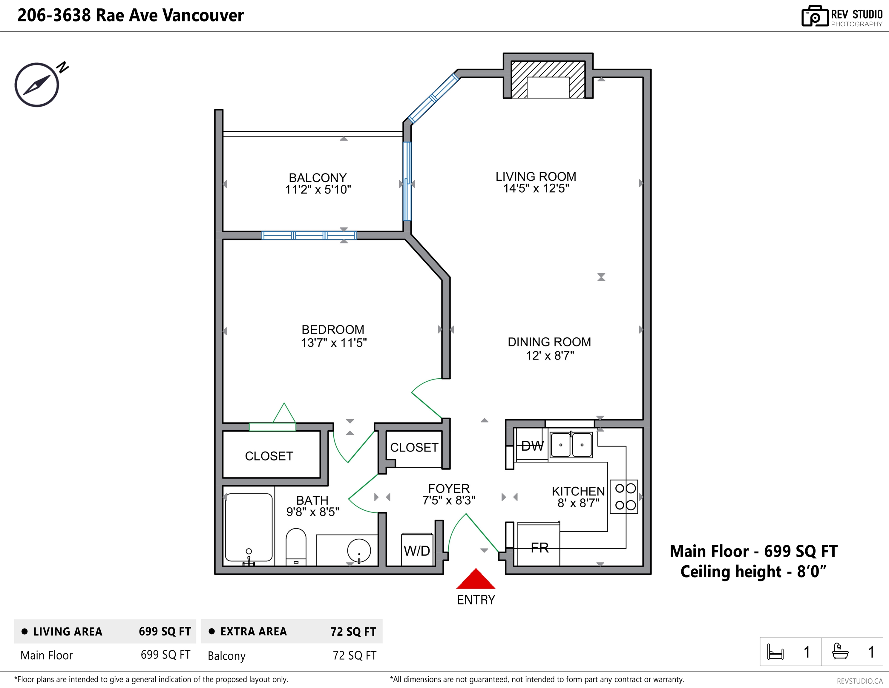 206 3638 Rae Avenue - MLS&reg; # R3144016