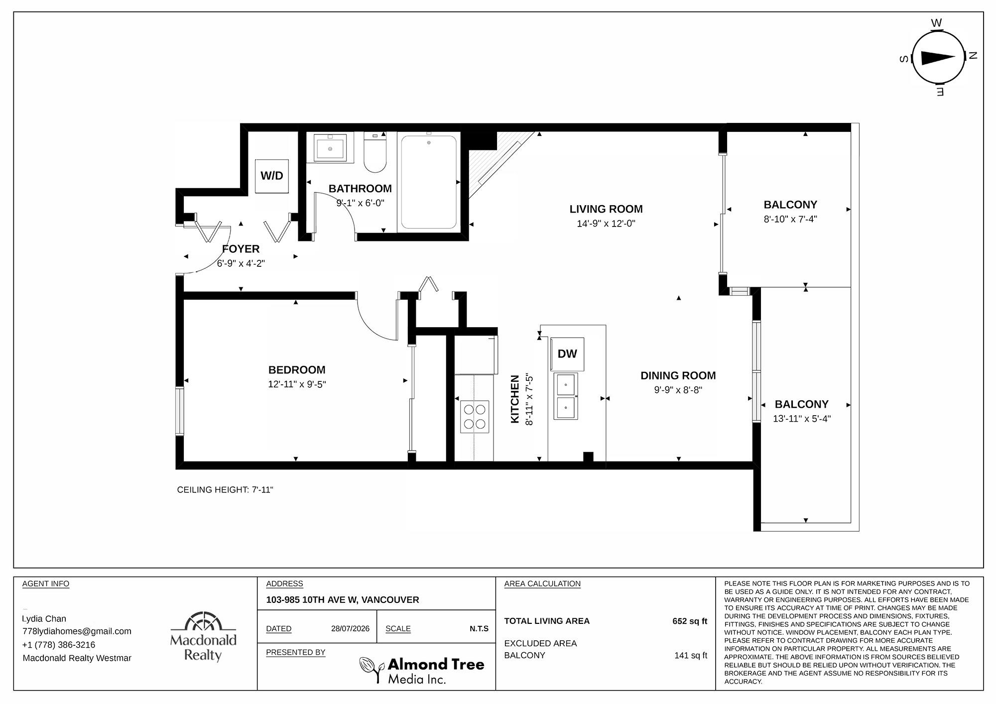 103 985 10th Avenue - MLS&reg; # R3150378