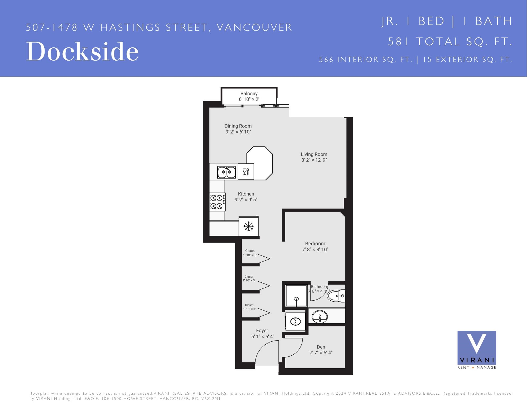 507 1478 Hastings Street - MLS&reg; # R3150395