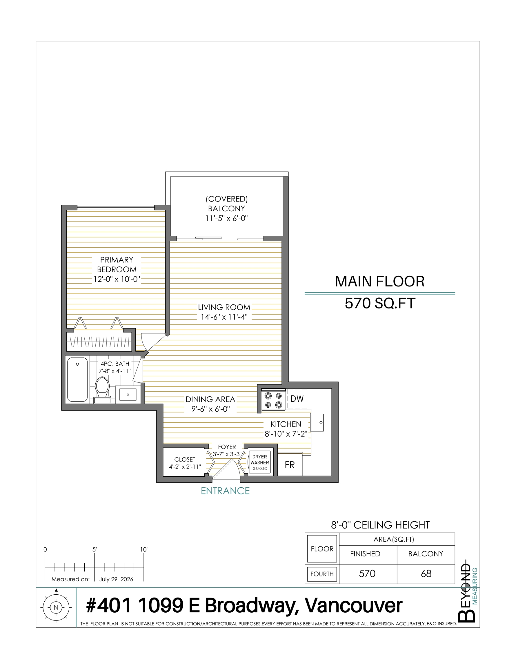 401 1099 Broadway  - MLS&reg; # R3152194