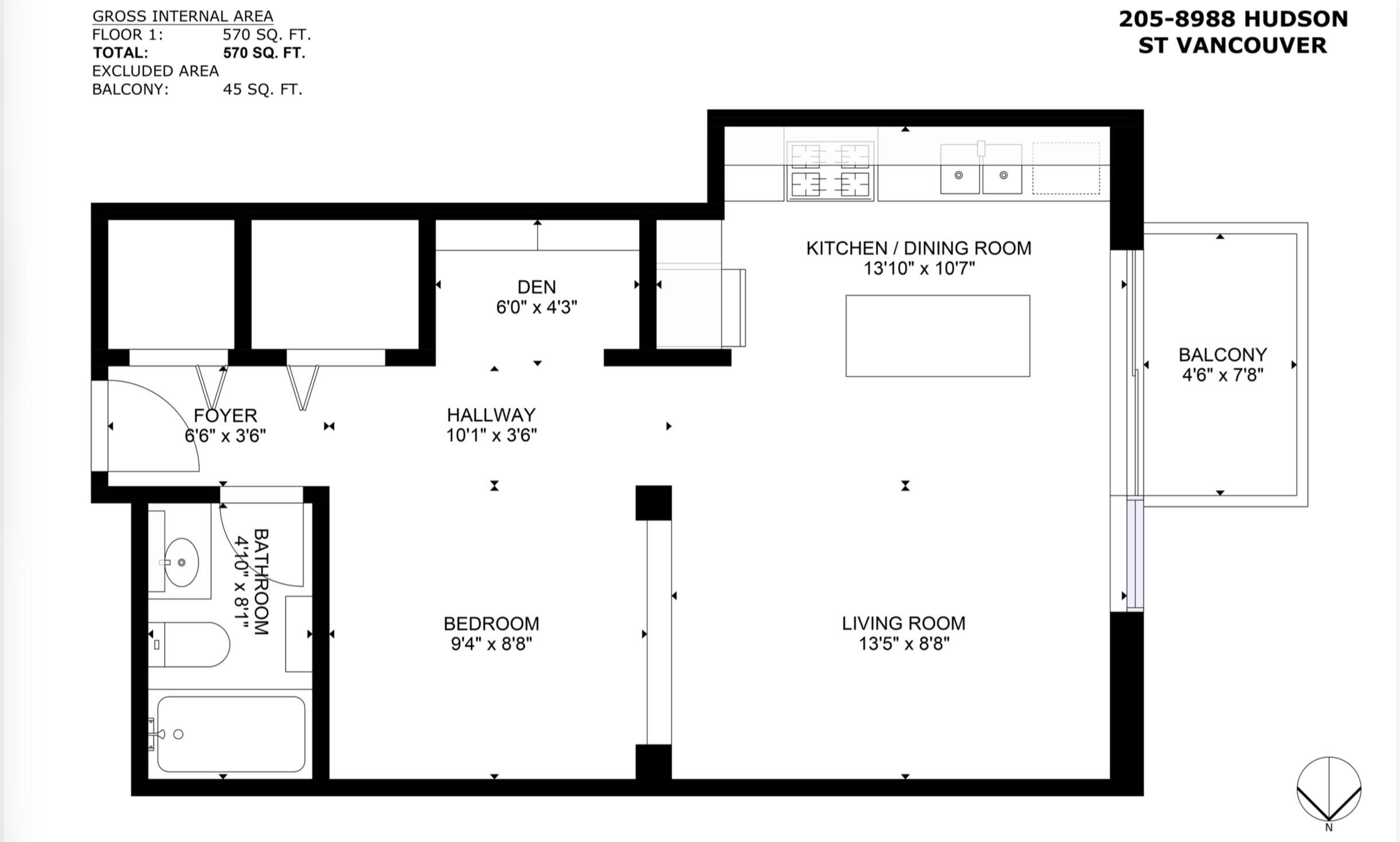 205 8988 Hudson Street - MLS&reg; # R3152302