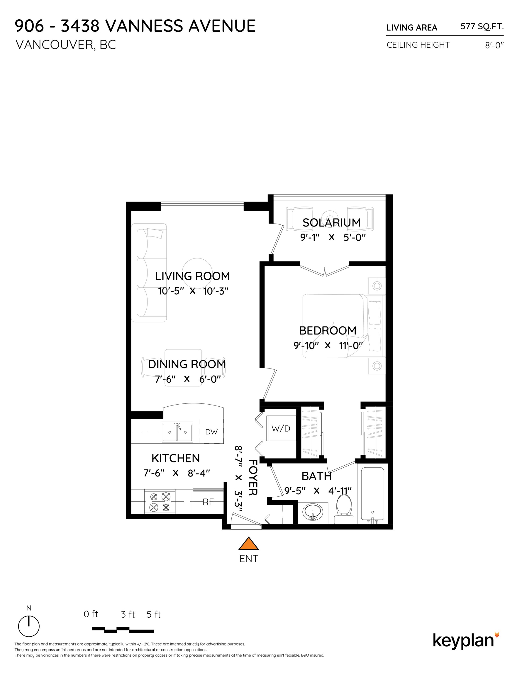 906 3438 Vanness Avenue - MLS&reg; # R3153915