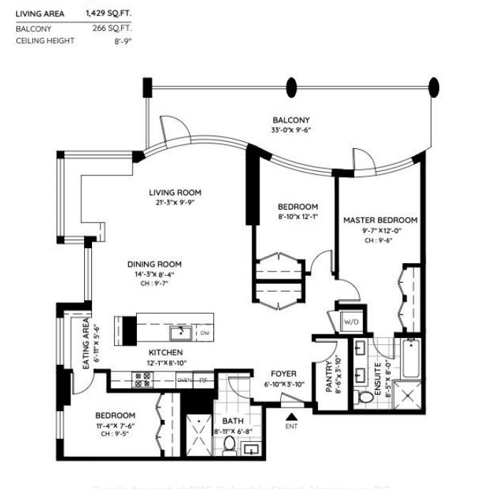 604 1616 Columbia Street - MLS&reg; # R3156661