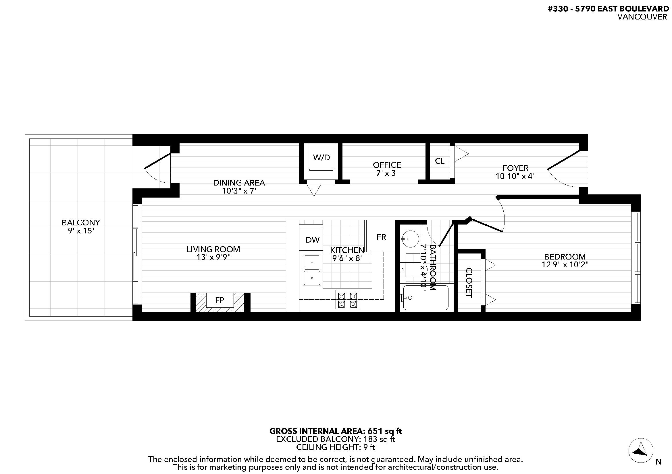 330 5790 East Boulevard  - MLS&reg; # R3158515