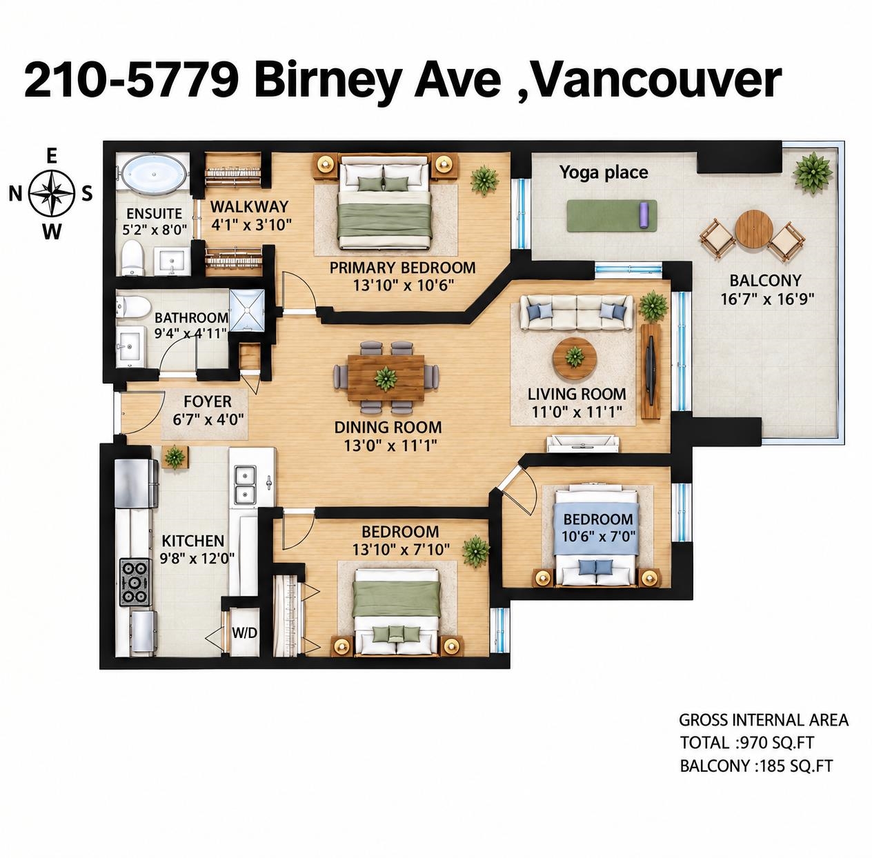 210 5779 Birney Avenue - MLS&reg; # R3161756