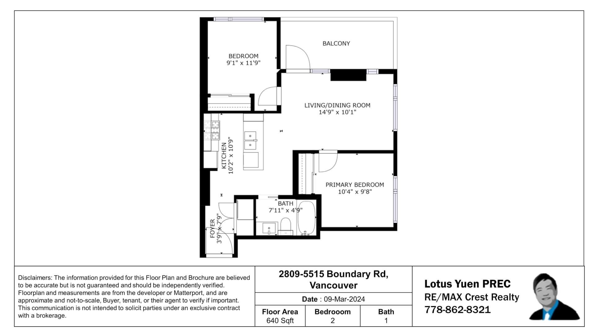 2809 5515 Boundary Road - MLS&reg; # R3166659