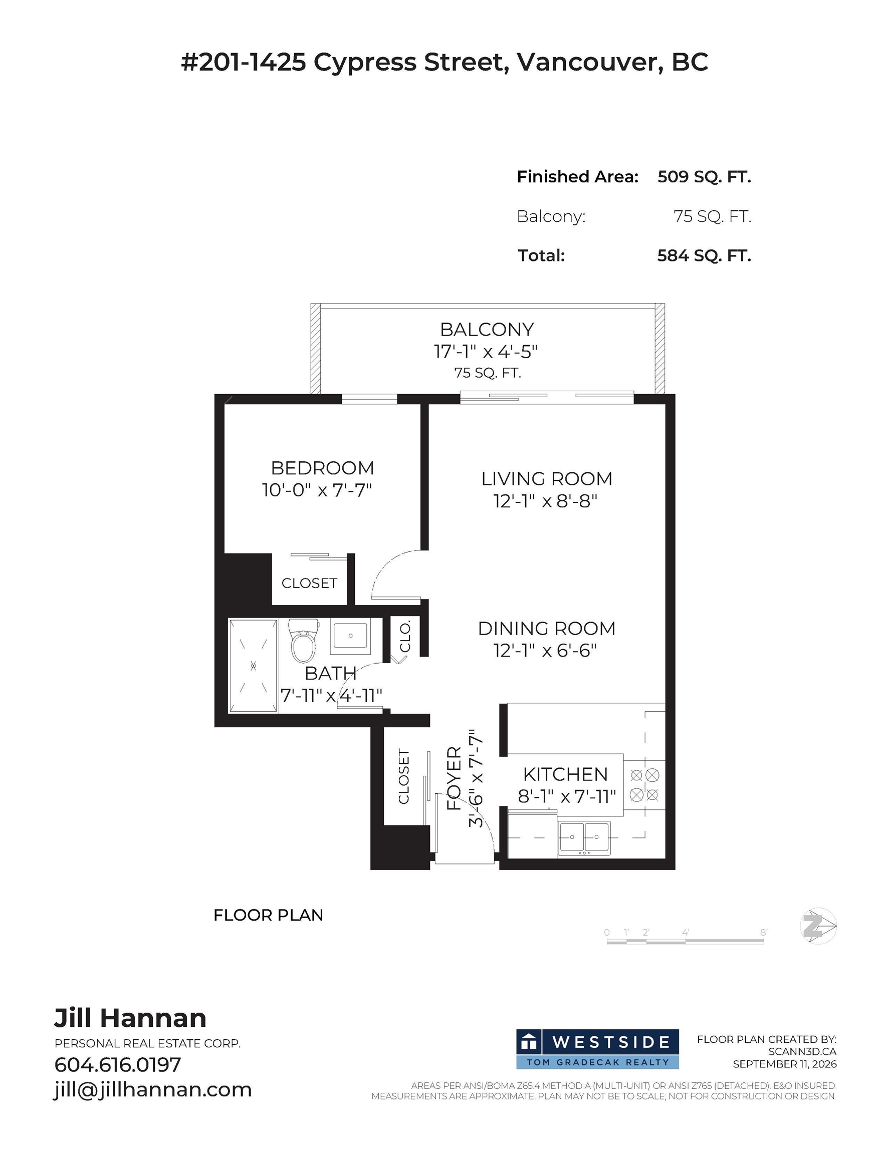 201 1425 Cypress Street - MLS&reg; # R3167146