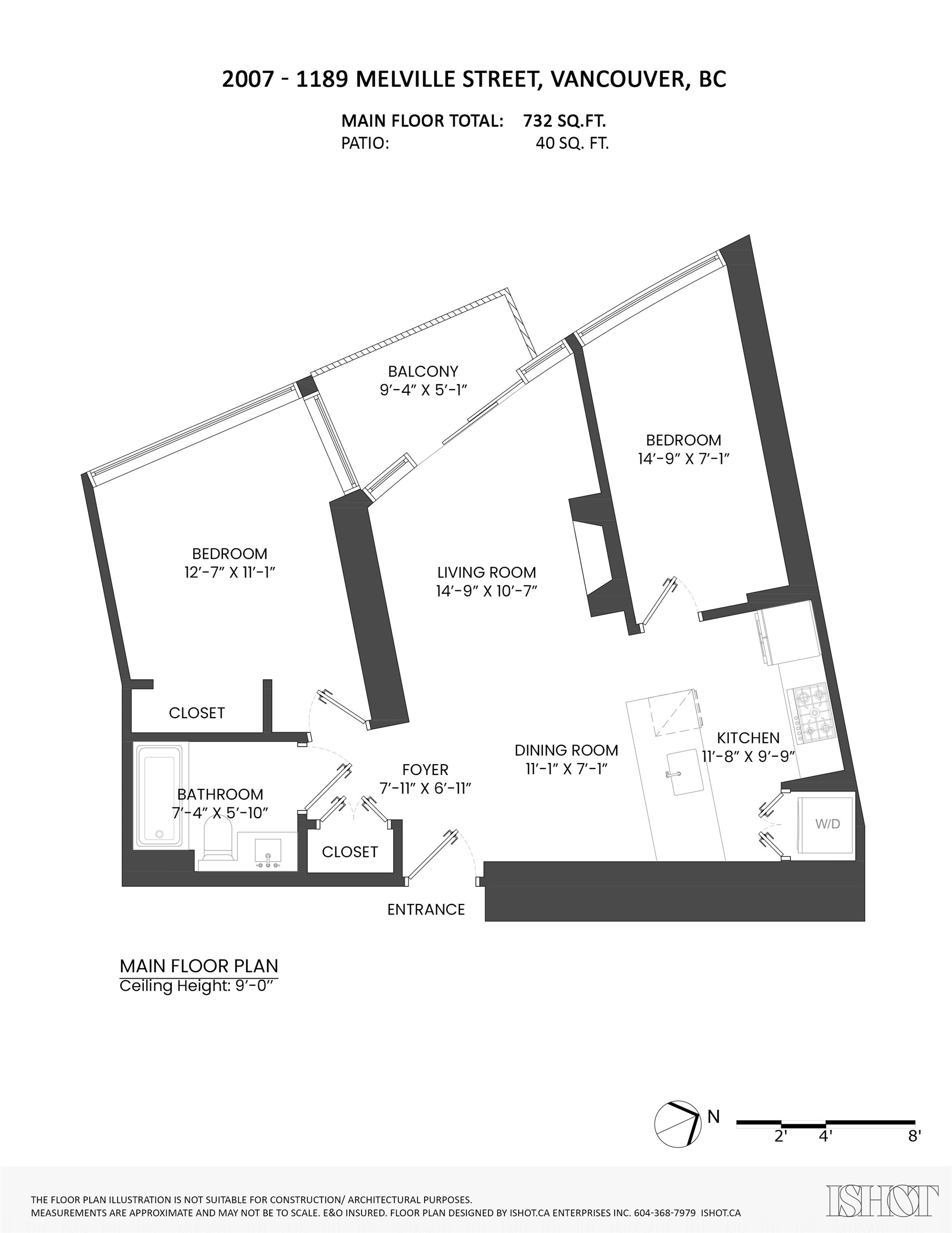 2007 1189 Melville Street - MLS&reg; # R3168778