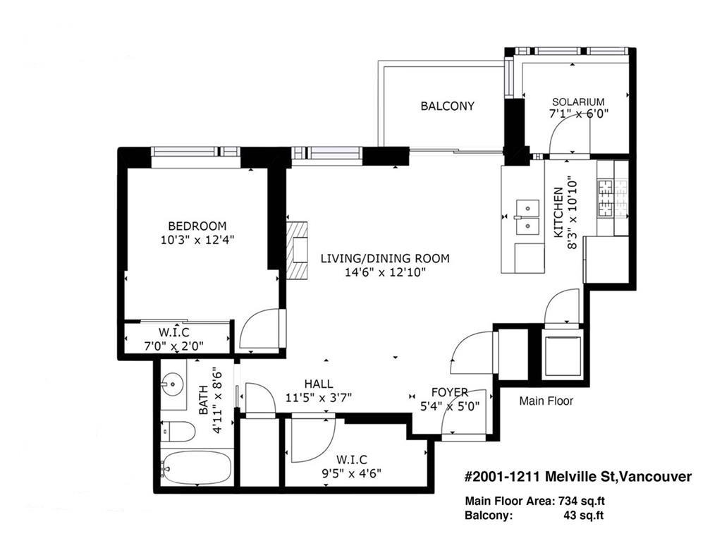 20XX 1211 Melville Street - MLS&reg; # R3173928