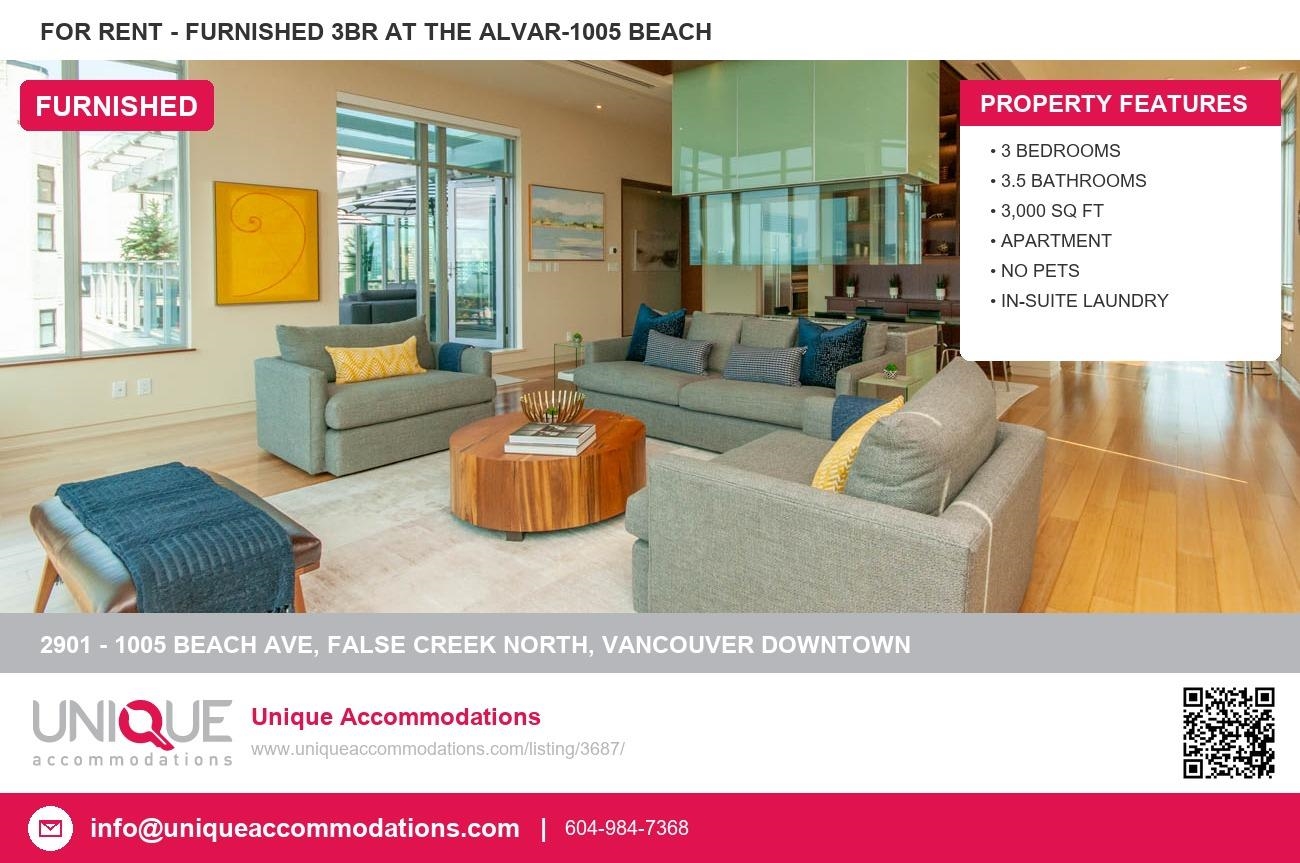2901 1005 Beach Avenue - MLS&reg; # R3157252
