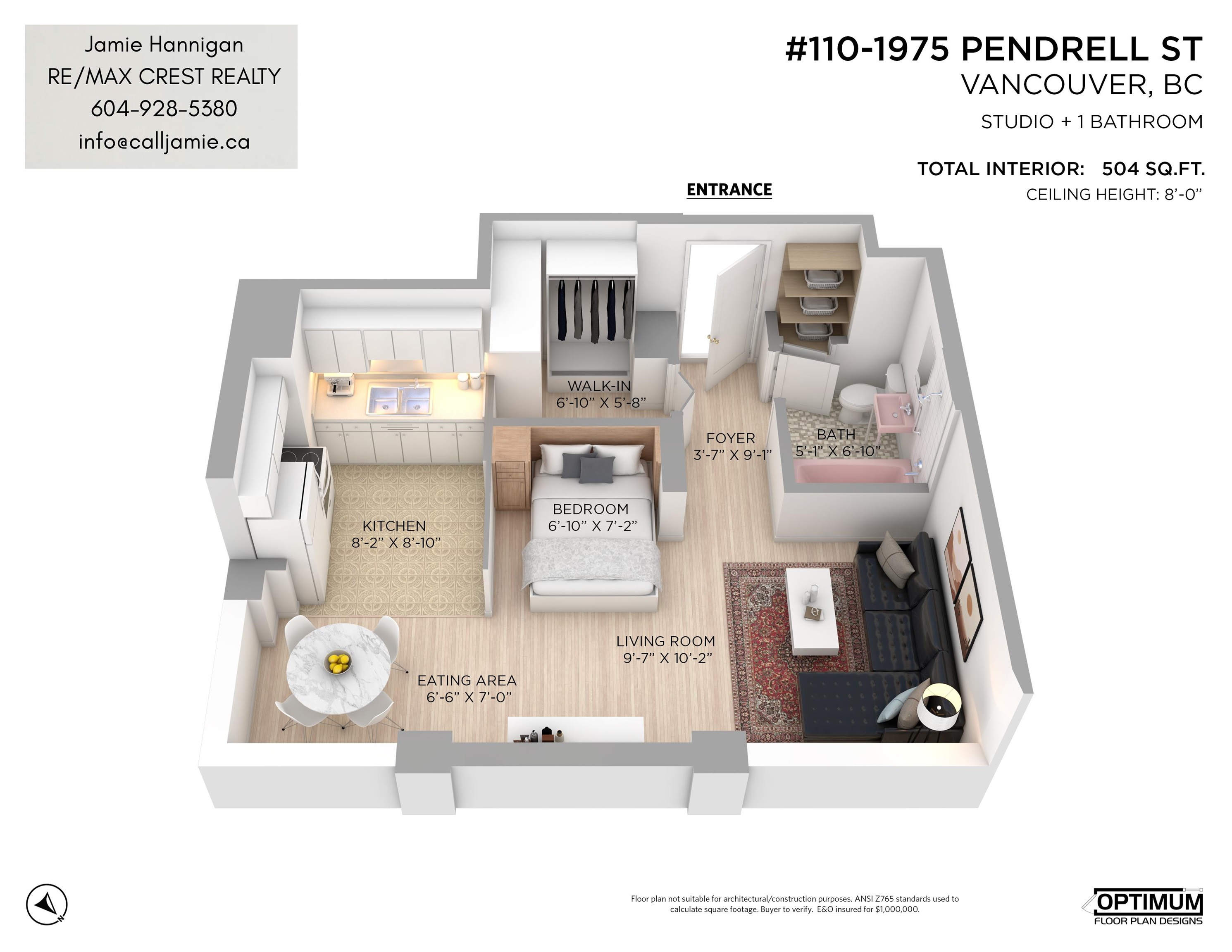 110 1975 Pendrell Street - MLS&reg; # R3159517