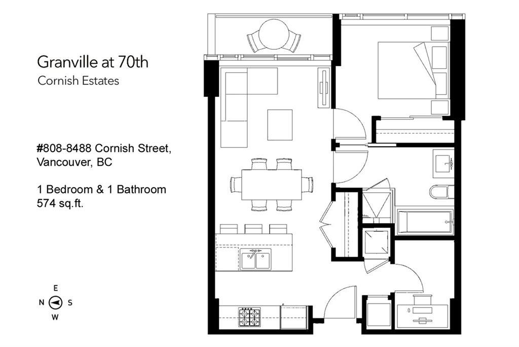 808 8488 Cornish Street - MLS&reg; # R3169809