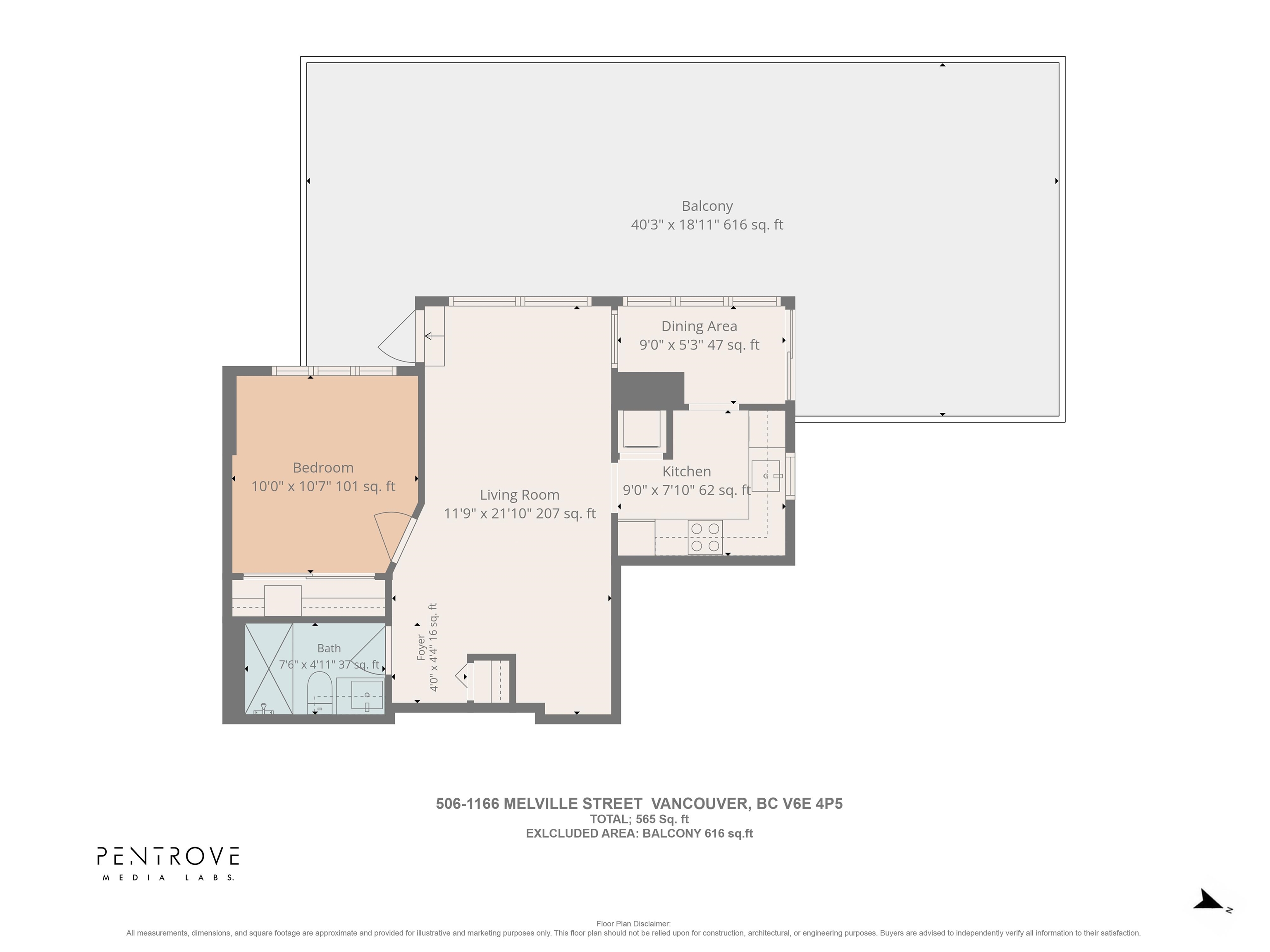 506 1166 Melville Street - MLS&reg; # R3174229